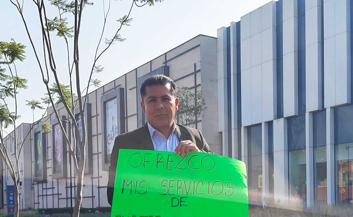 Señor busca empleo en el Valle de Toluca