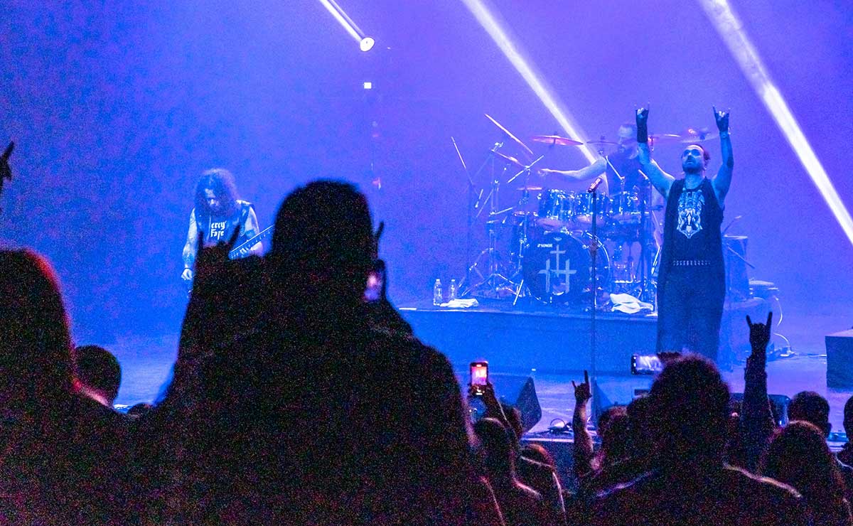 Cartel de Bautizo concierto de rock en valle de toluca