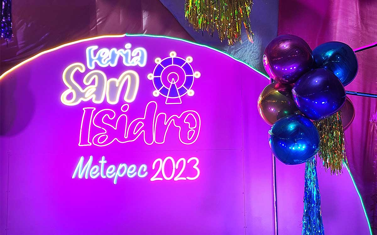 cierre y artistas en feria de metepec 2023