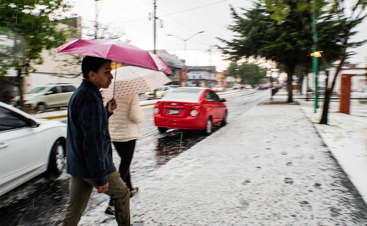 Granizada en Toluca