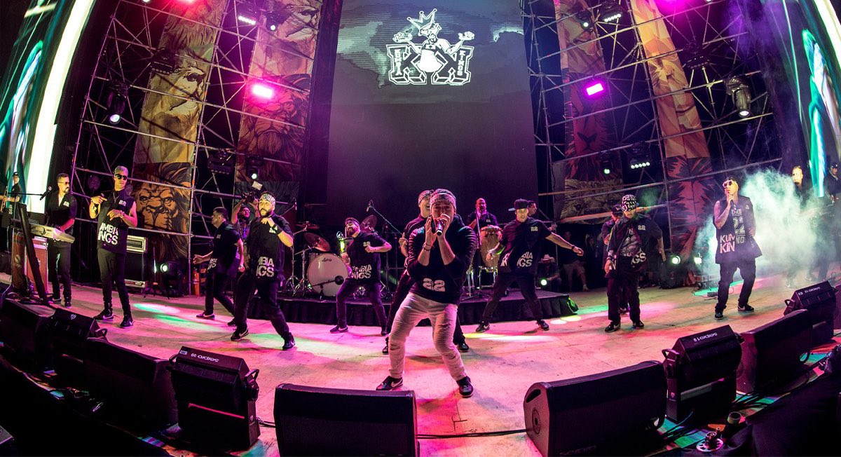 Kumbia Kings en el acto sorpresa del Tecate Pa'l Norte 2023
