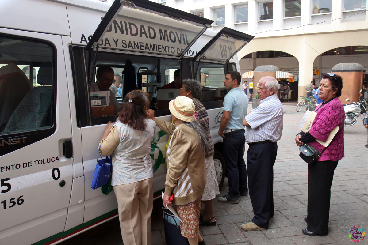 Realiza tu pago de agua en la unidad móvil