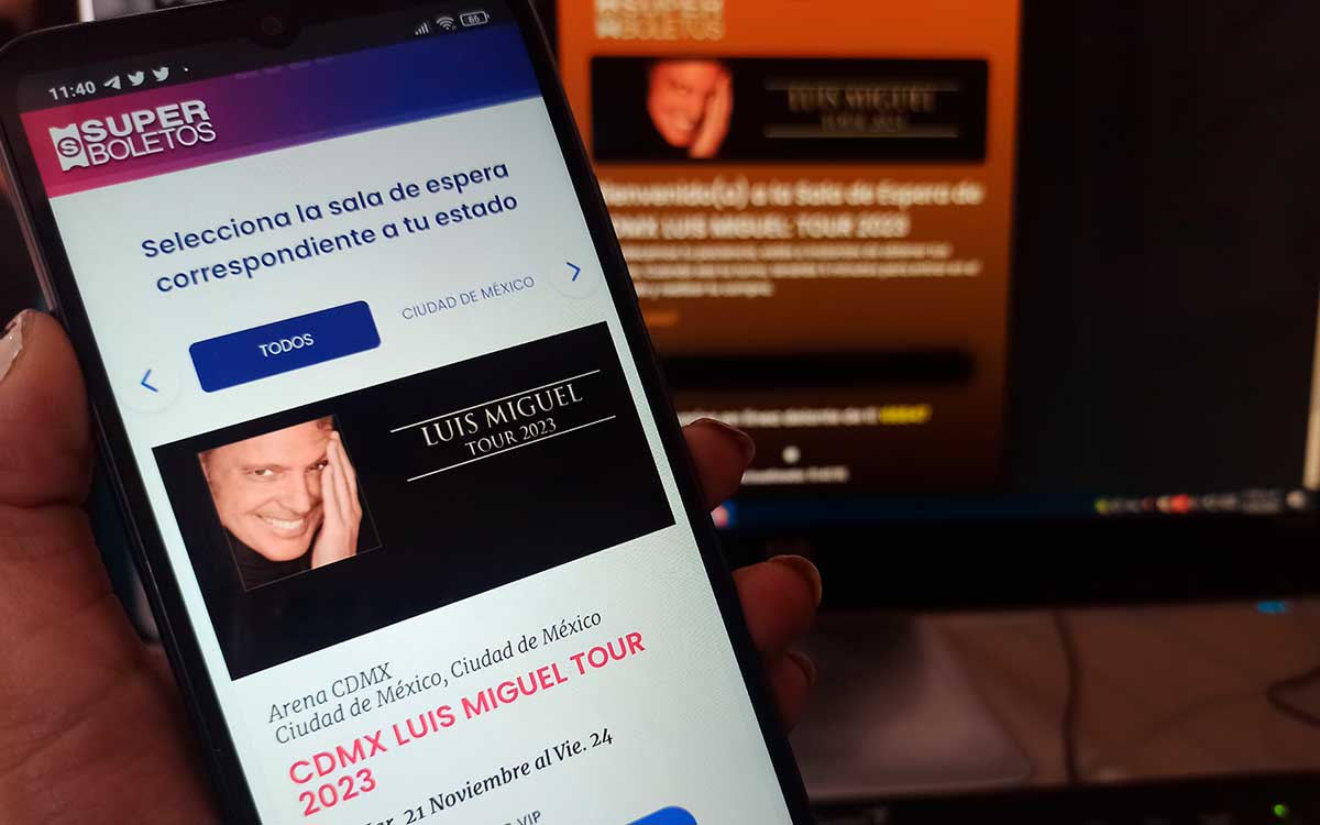 boletos para el concierto d eluis miguel cdmx ya estan a la venta