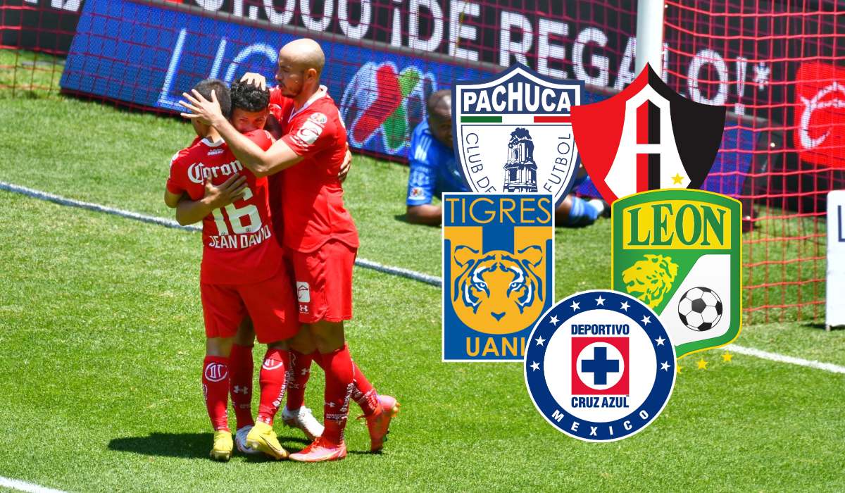 Probables rivales de Toluca FC en los cuartos de final del Clausura 2023