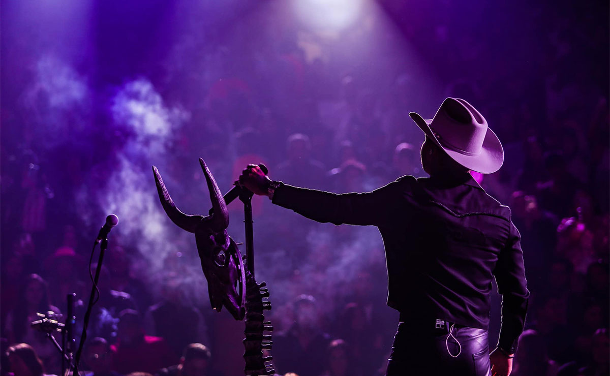 Christian Nodal en el Palenque de Metepec