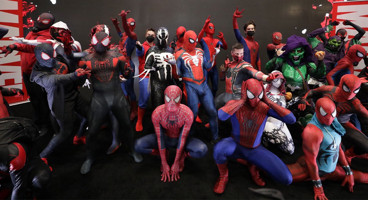 Personas caracterizadas de Spider-Man