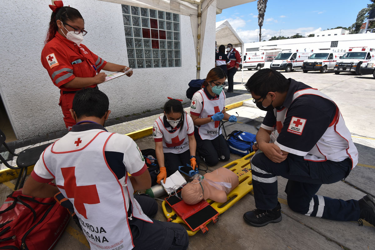 Día del Socorrista, Cruz Roja Mexicana