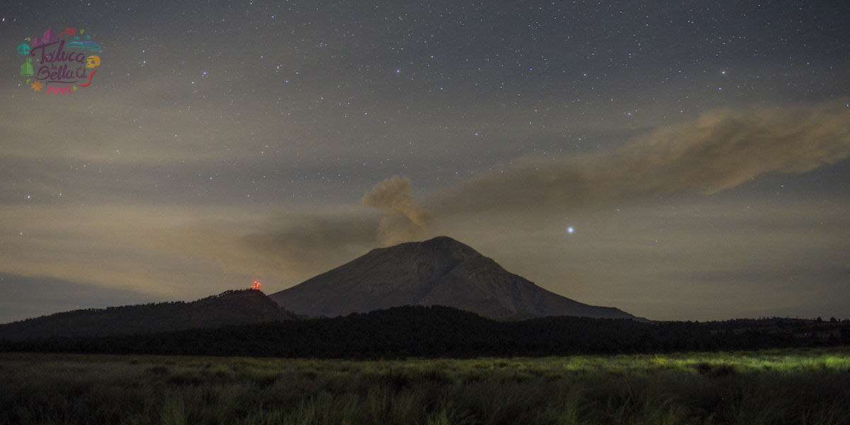 La actividad volcánica del Popocatépetl cambia a fase 2