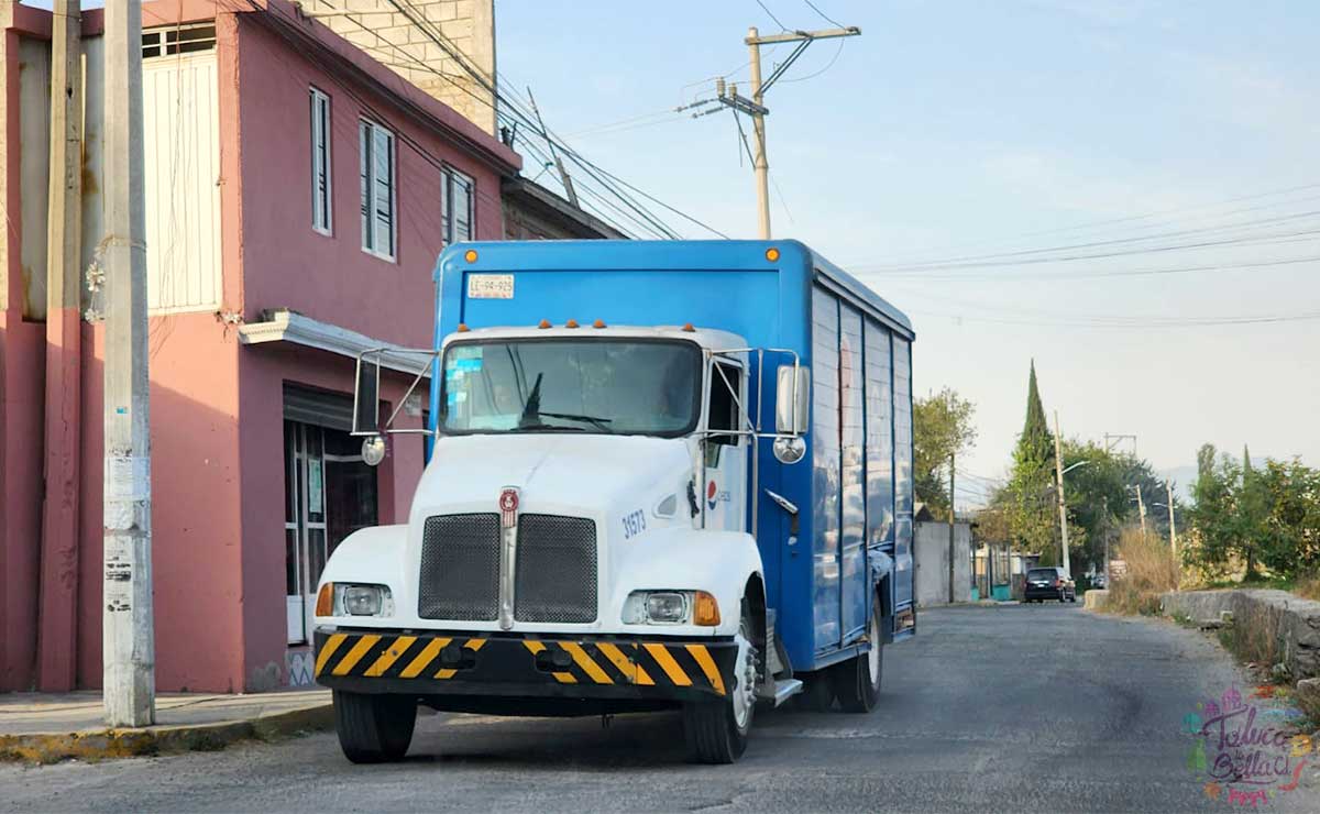 Transporte de Pepsi en Toluca