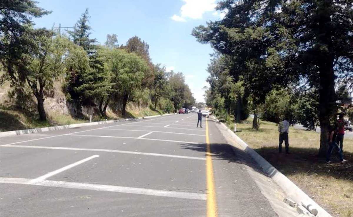 Cierran la carretera Toluca-Atlacomulco