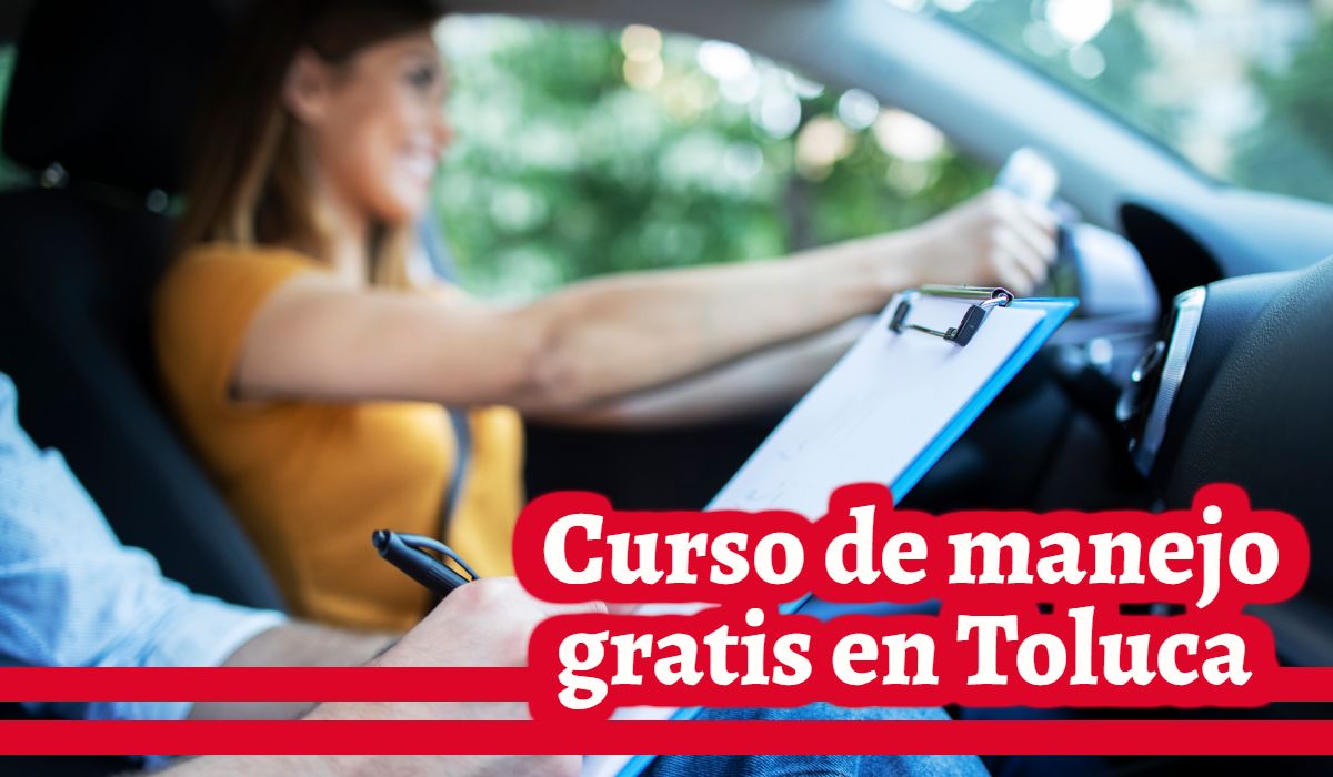 ¡Aprende a conducir tu auto con este curso gratuito en Toluca!