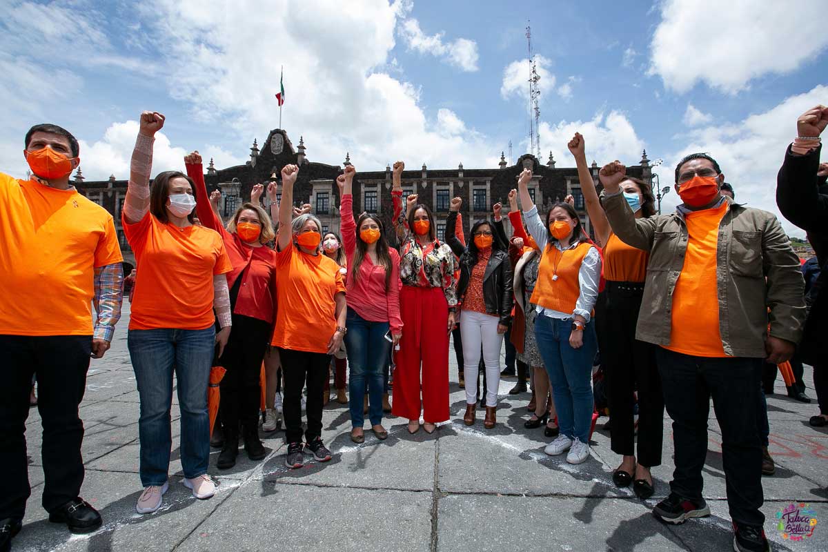 Día naranja en Toluca