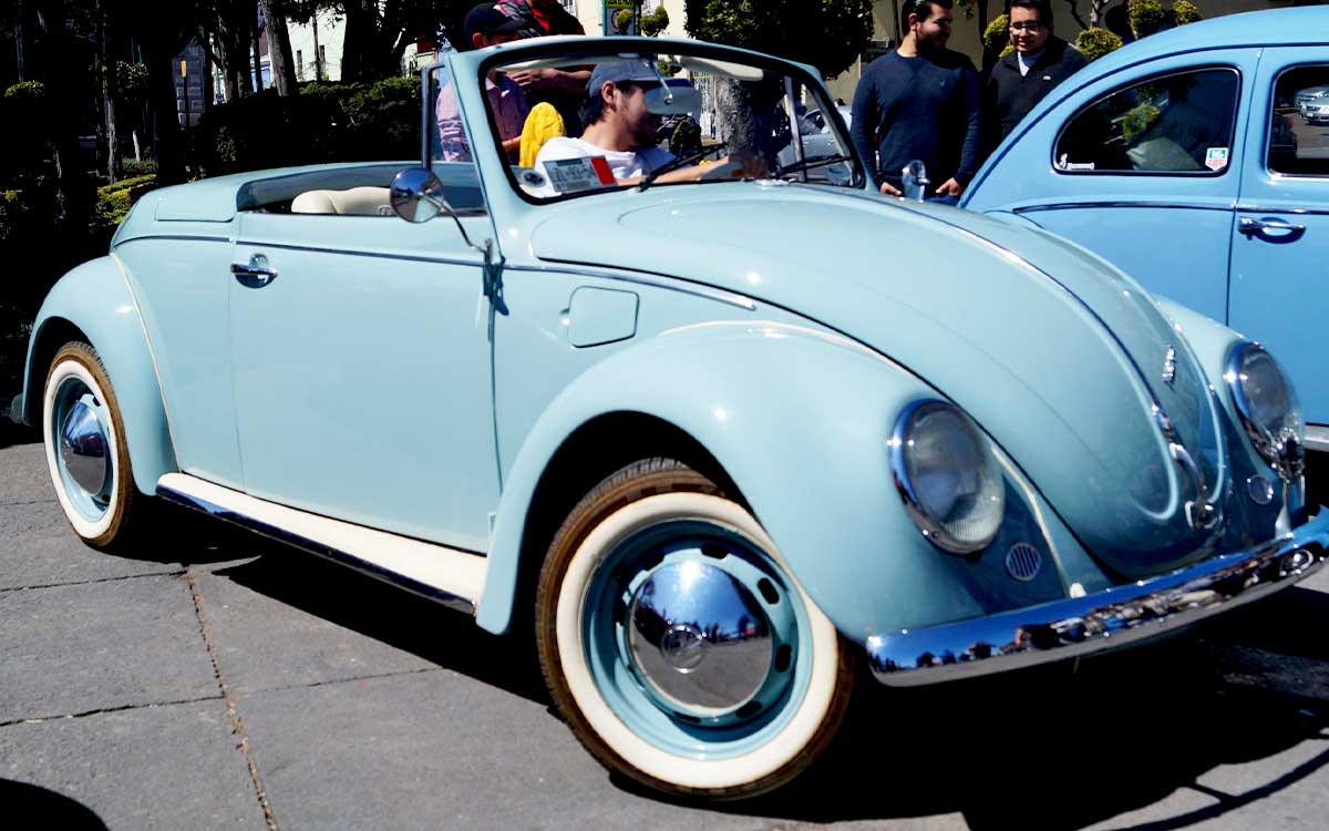 auto convertible en la caravana y expo vocho toluca