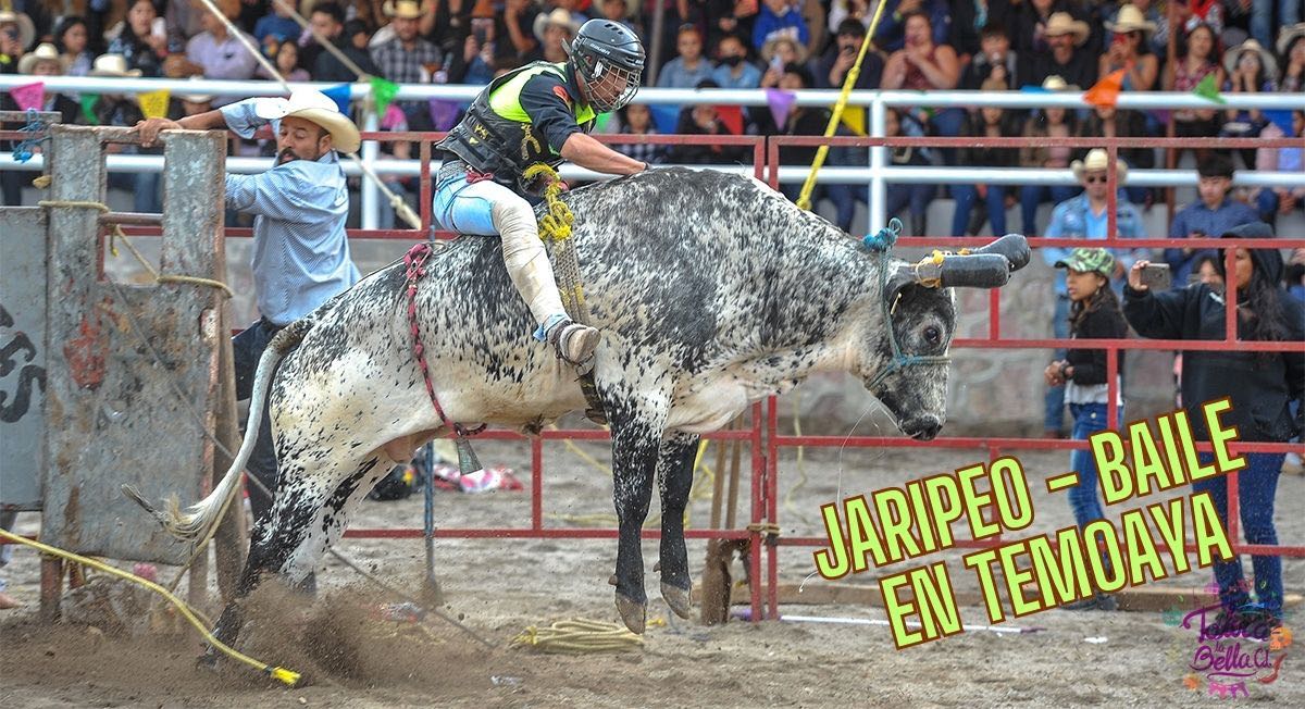 Jaripeo baile en Temoaya