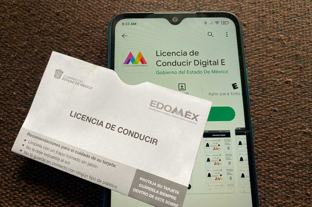 Tramita tu licencia de conducir digital EdoMéx