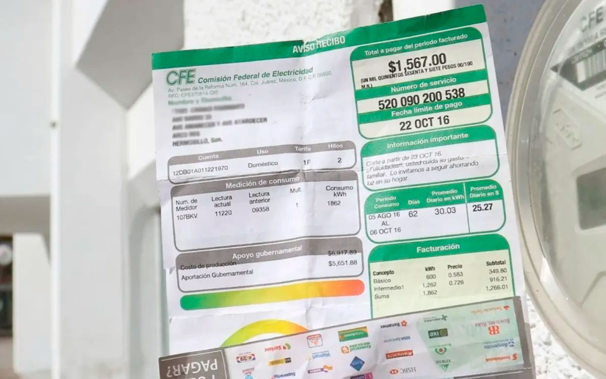 Recibo de luz CFE, cómo levantar queja ante profeco