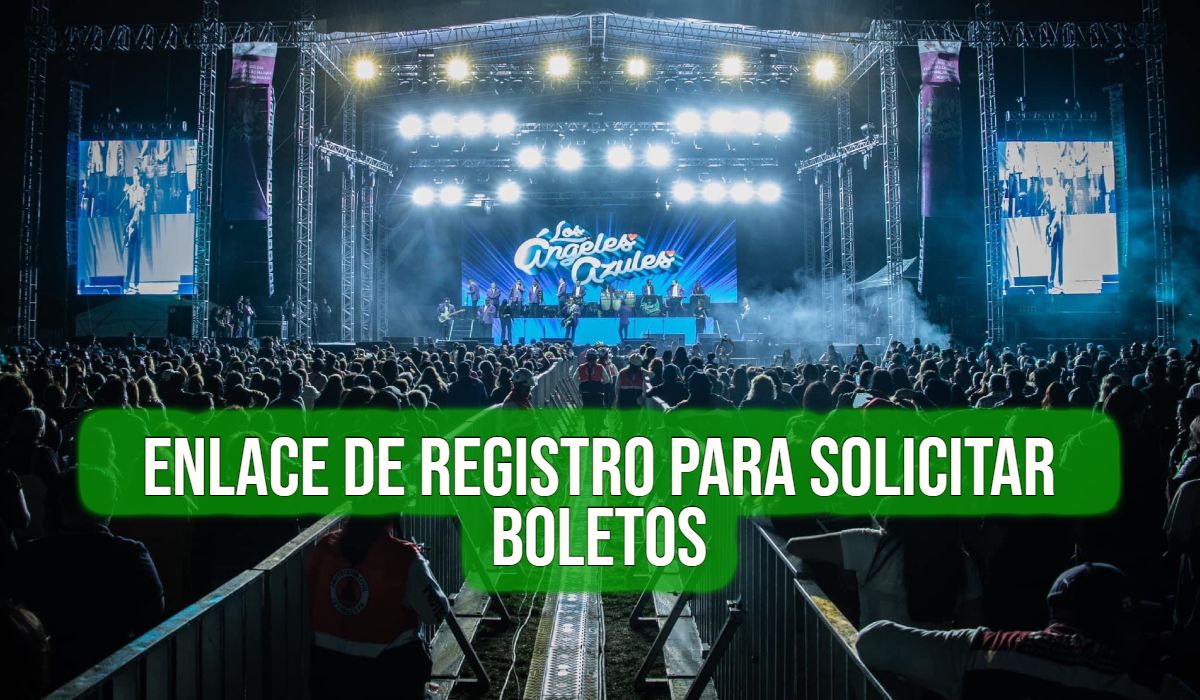 Link de registro para solicitar boletos para ver gratis a Los Ángeles Azules en Toluca 