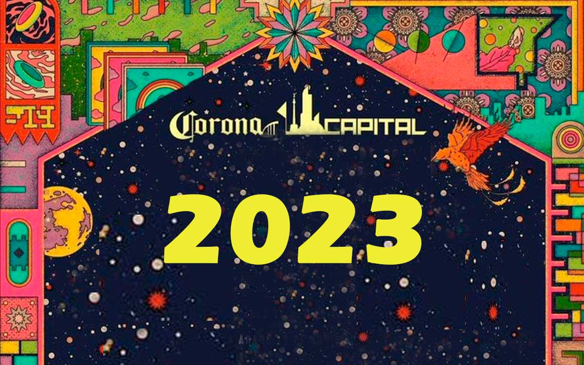 portada de posible cartel corona capital 2023