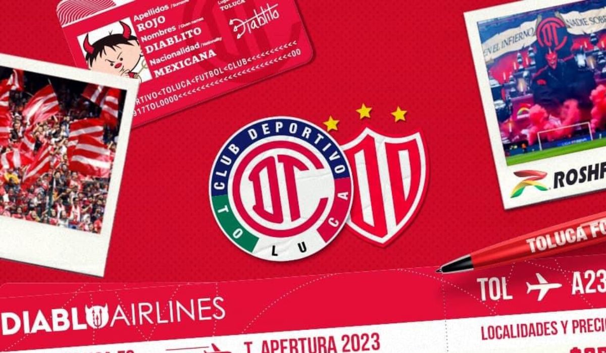 Publicidad Toluca FC boletos vs Necaxa