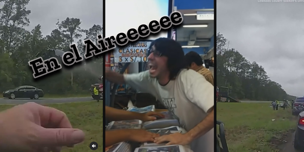 ¡EN EL AIRE!, Automovilista salta por una rampa a lo Rápido y Furioso