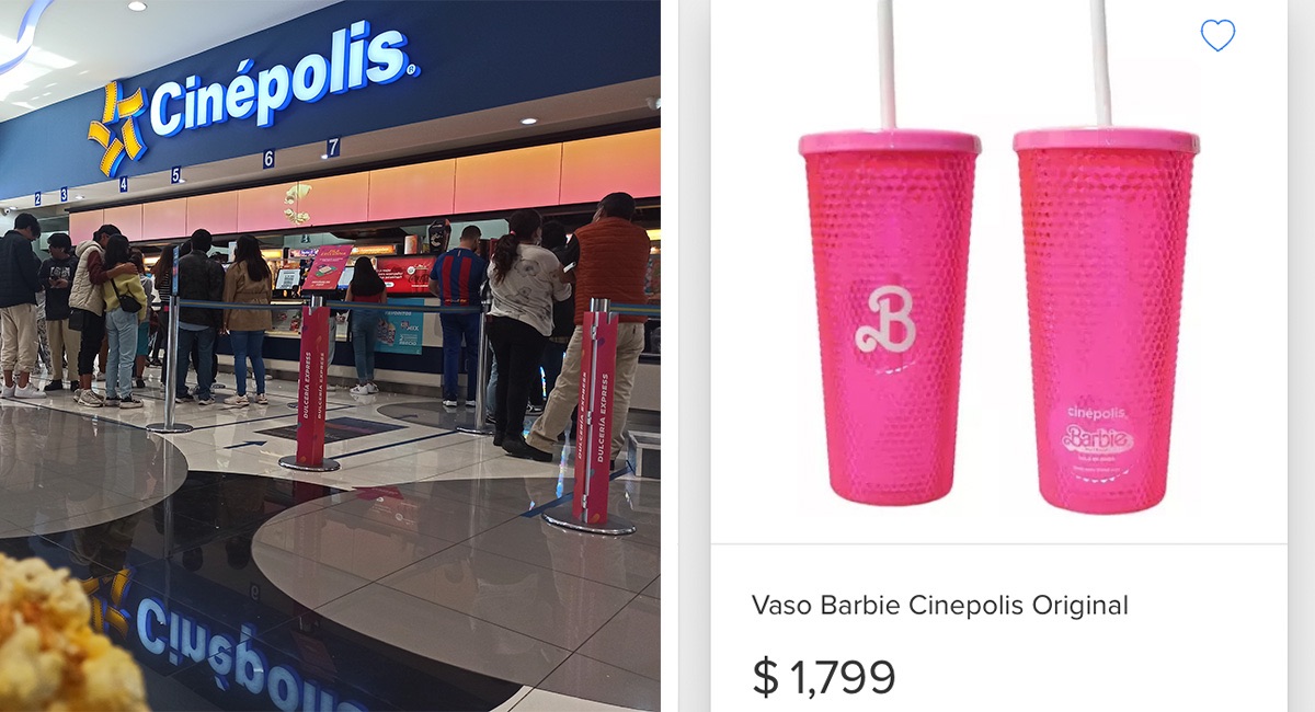 Reventa vaso Barbie
