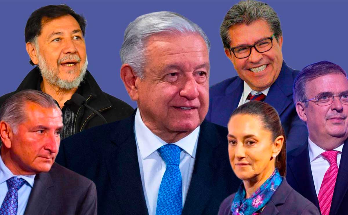 canditados-'corcholatas' de Morena.