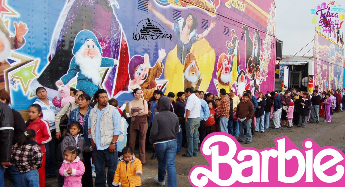 Circo de Disney y Barbie