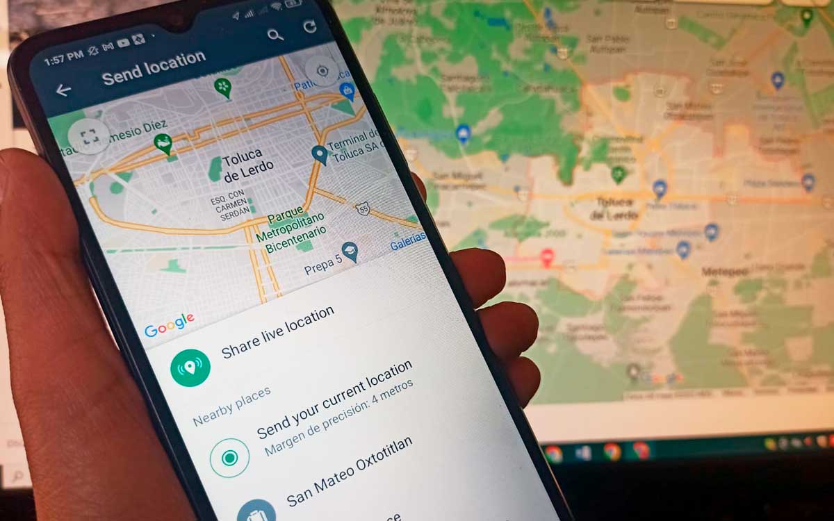 mapa para rastrear por WhatsApp 2023
