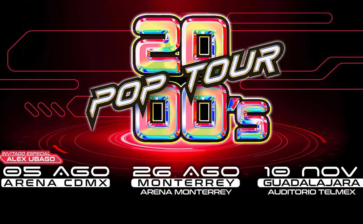 Póster 2000s Pop Tour