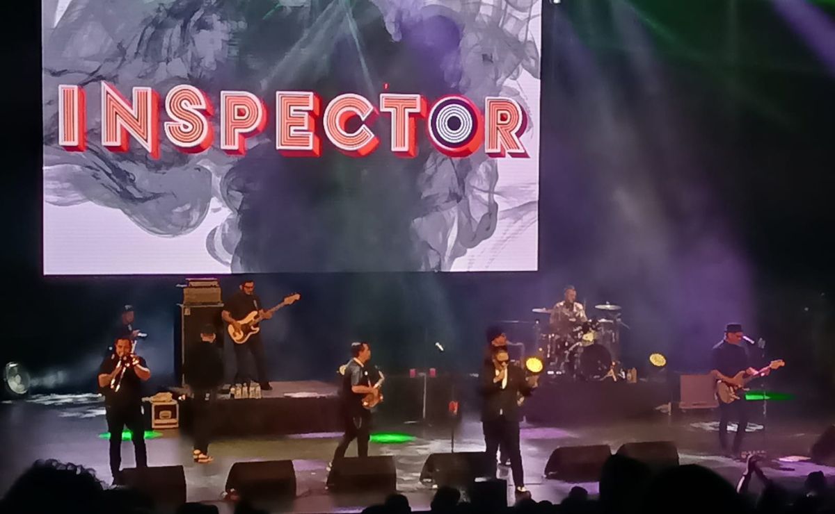 Concierto de Inspector en Toluca.