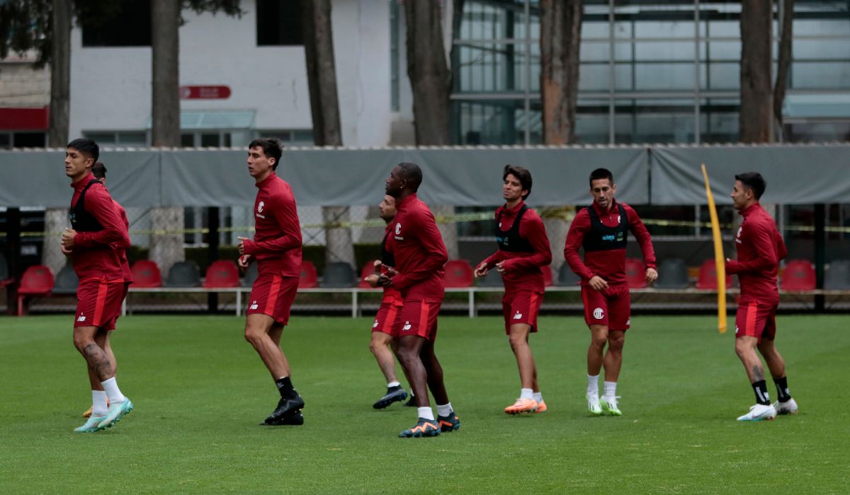 Entrenamiento Toluca FC previo a la Leagues Cup
