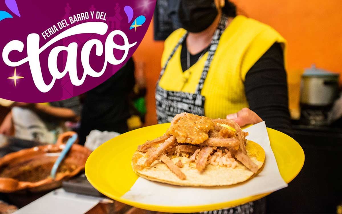 anuncian feria del taco 2023 en metepec