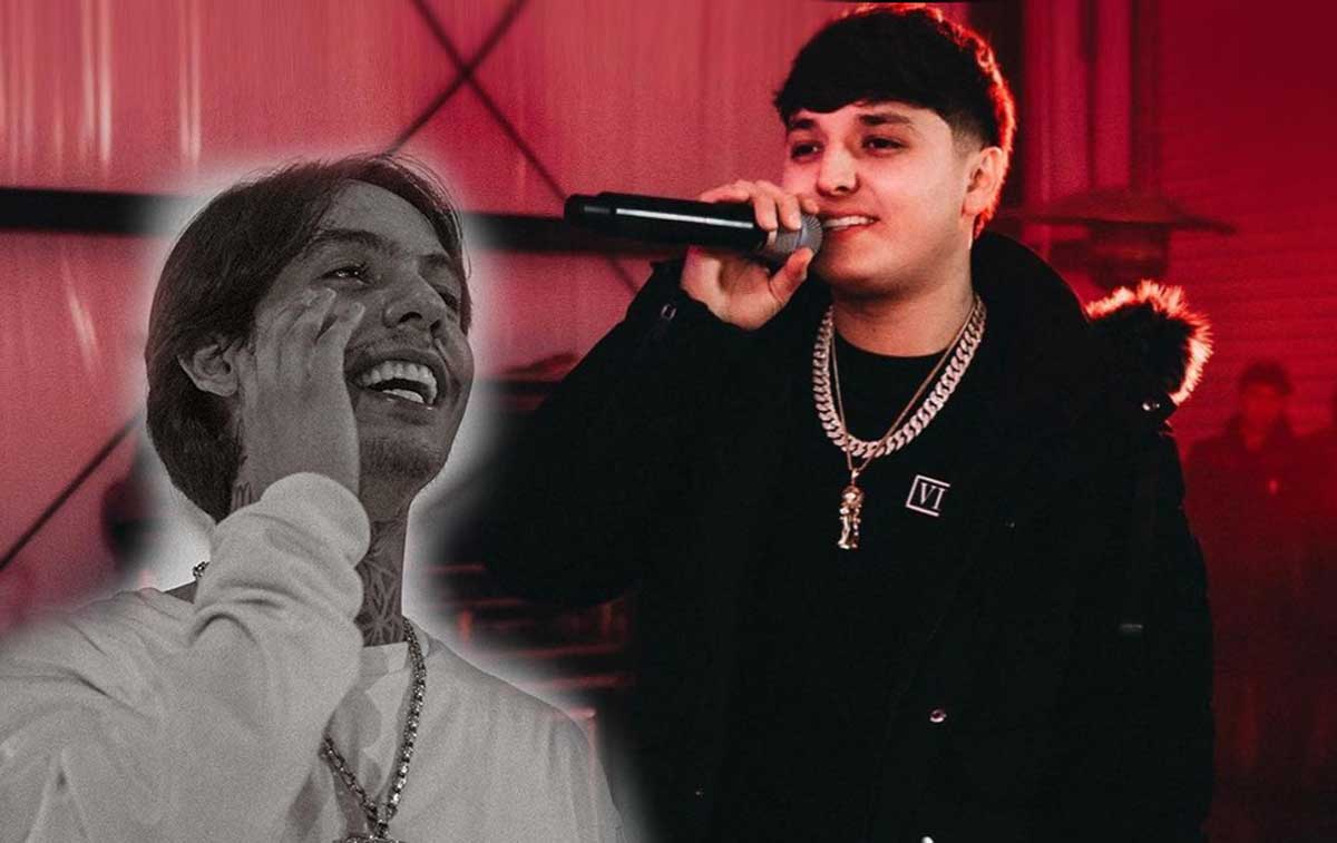 Gabito Ballesteros y Natanael Cano