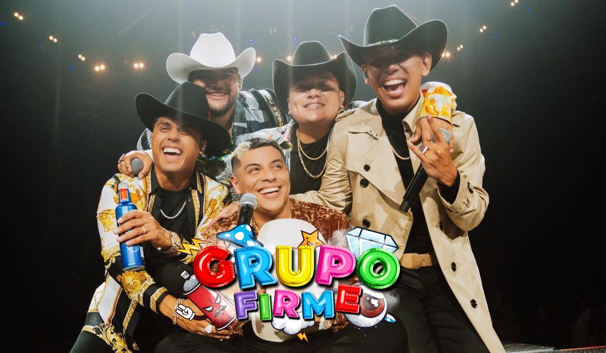 Grupo Firme en Toluca composición con toda la agrupación
