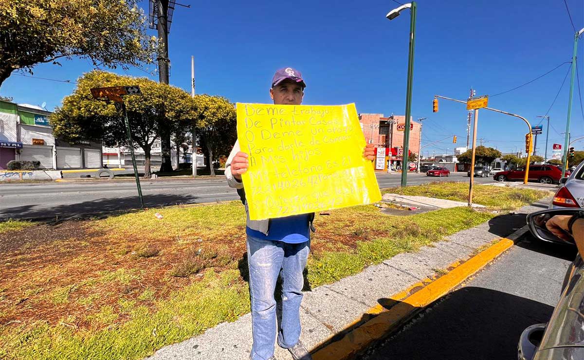 Señor busca trabajo en Toluca