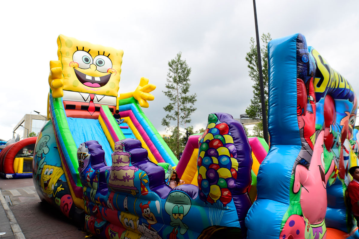 Juegos inflables y más actividades gratis en Toluca