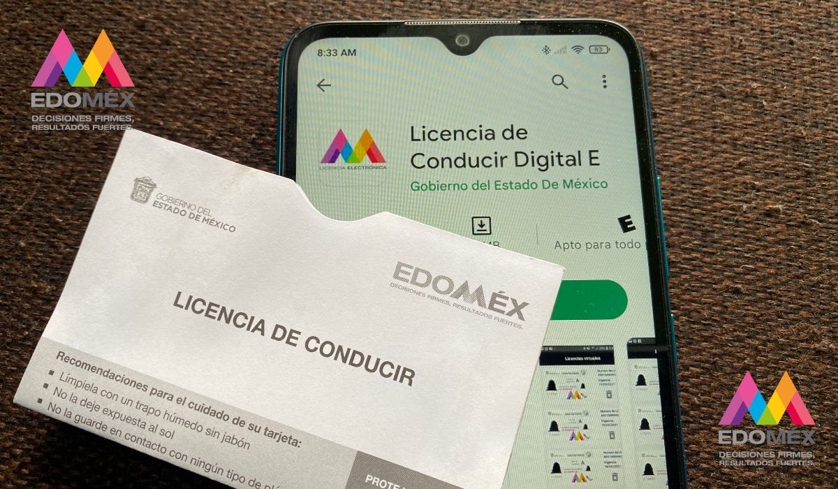 4 sencillos pasos para descargar GRATIS tu licencia digital del Estado de México 