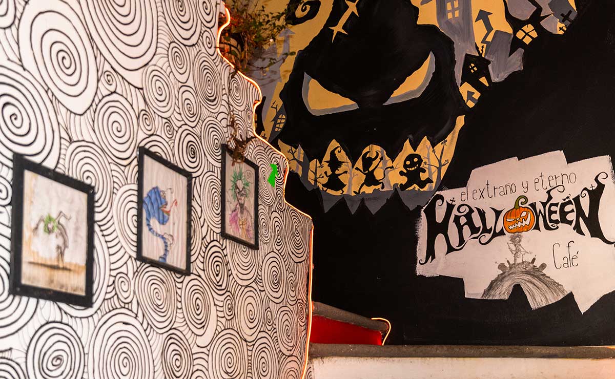 Cafetería temática Tim Burton