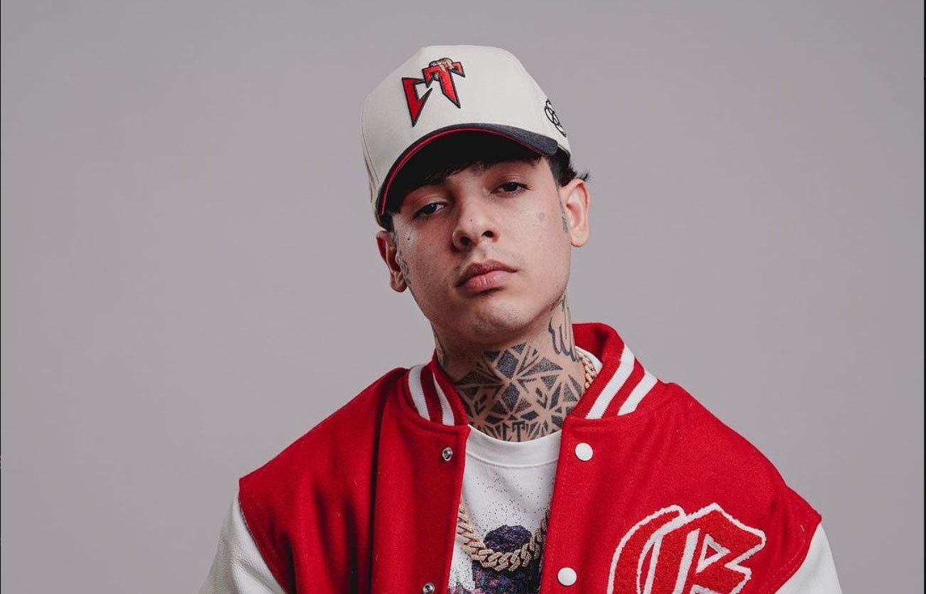 Natanael cano antes de presentarse en toluca, octubre 2023