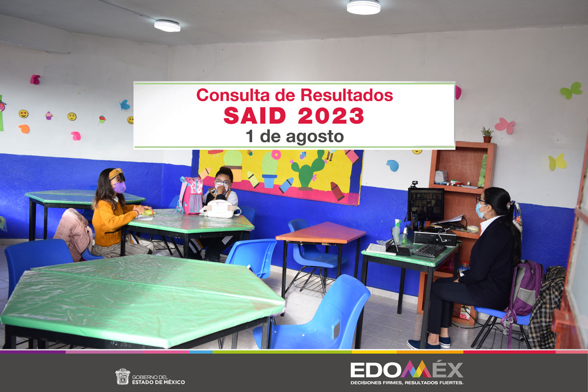 alumnos del estado de méxico se enteran de los resultados SAID 2023 Edomex educación básica