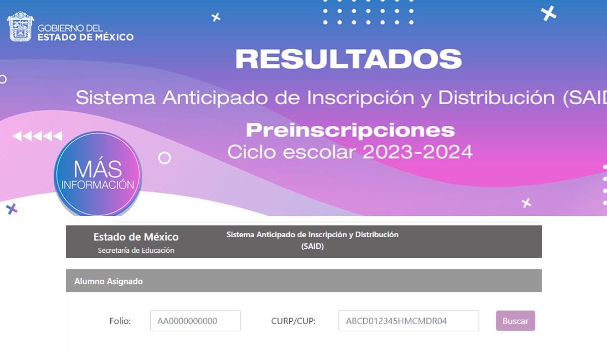 ¡Atención! Enlace directo para consultar los resultados SAID 2023