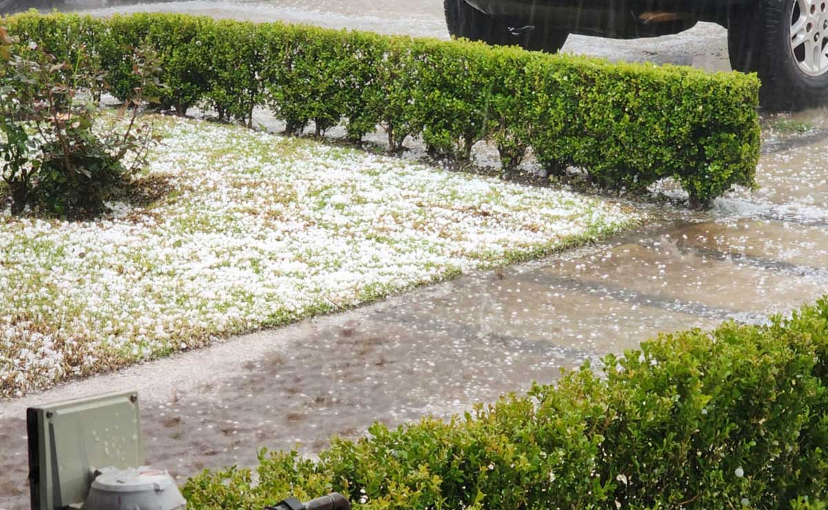 Granizo en Toluca