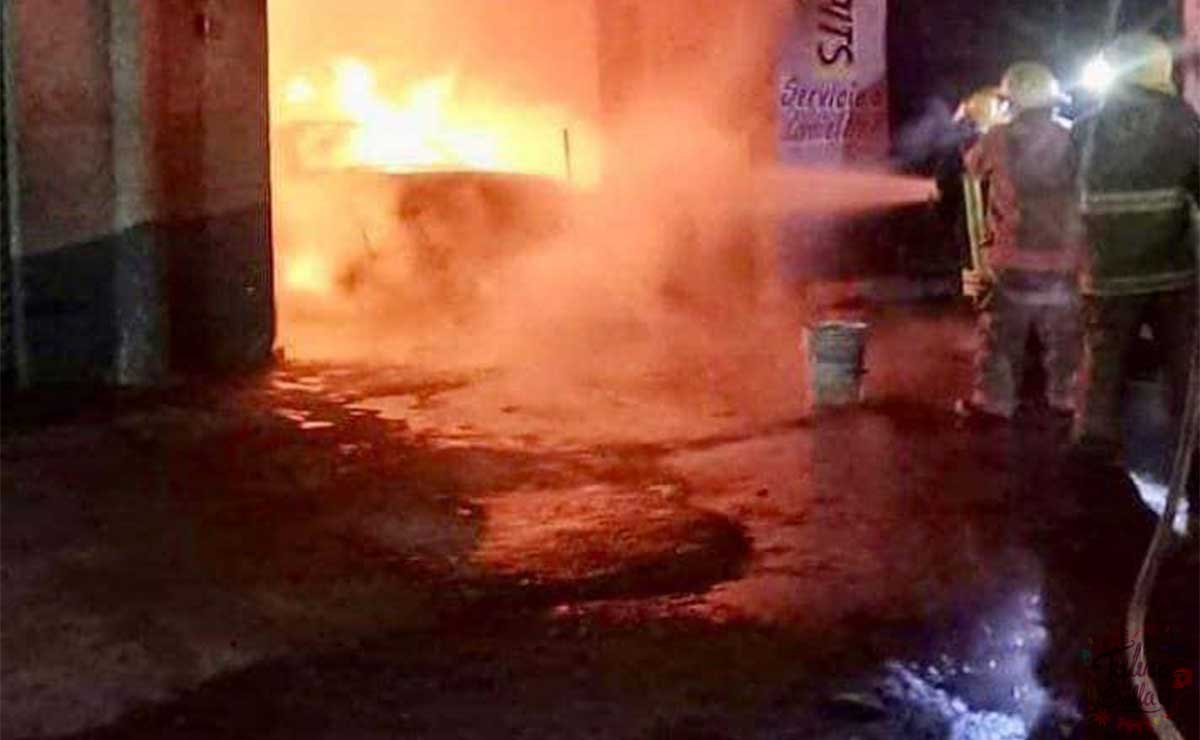 Incendio en la Central de Abastos