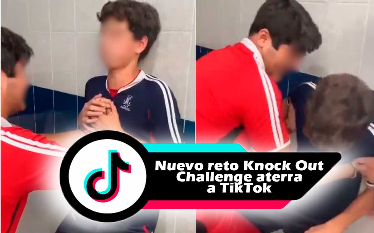 escuelas alertan a padres de familia por culpa del nock Out Challenge el nuevo y peligroso reto de TikTok