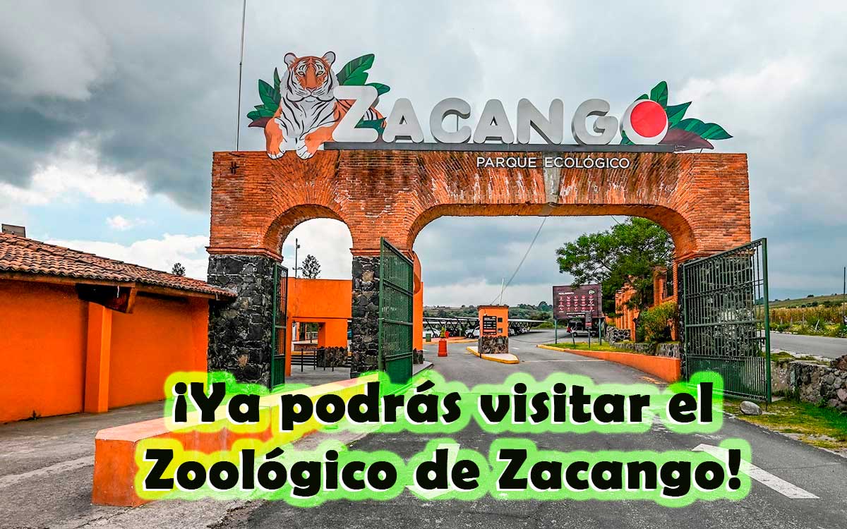 entrada reapertura zoologico de zacango en calimaya edomex septiembre 2023