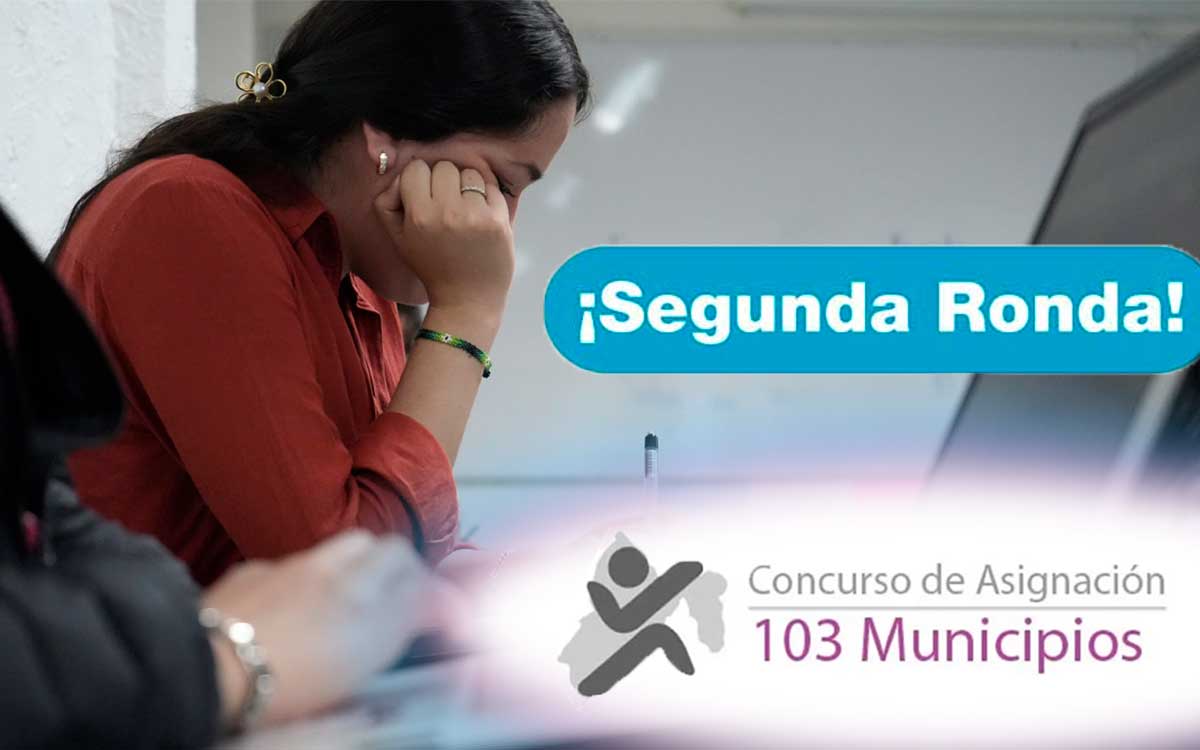 fechas más importantes de la segunda vuelta examen 103 municipios 2023 en Edomex