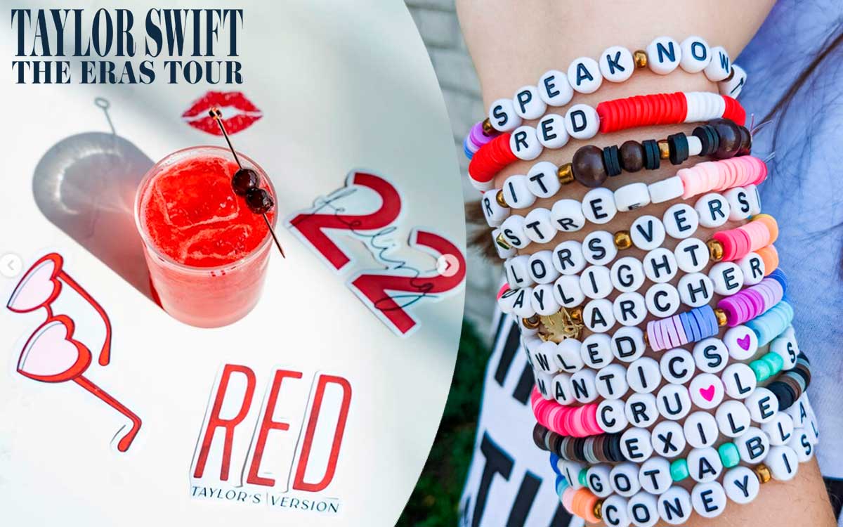 experiencia menu the eras tour de taylor swift