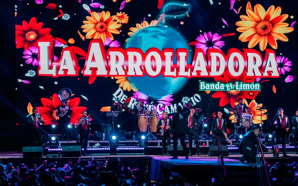 concierto de la la arrolladora en zinacantepec el 28 d eagosto 2023 a las 21 horas
