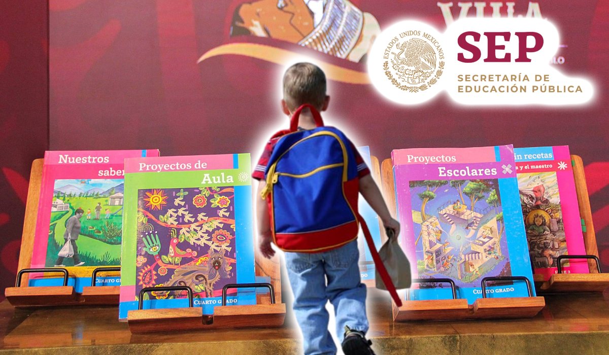 nuevos libros de texto SEP en composición con alumno
