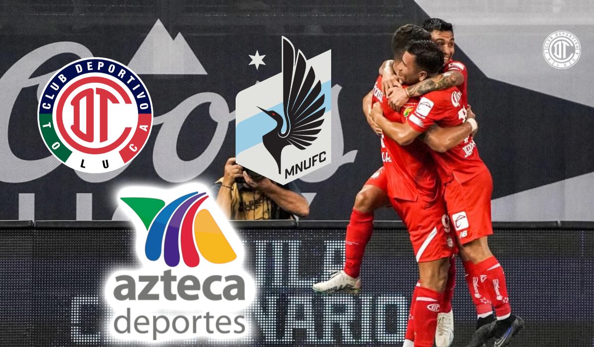 Composición del partido Toluca FC vs Minnesota